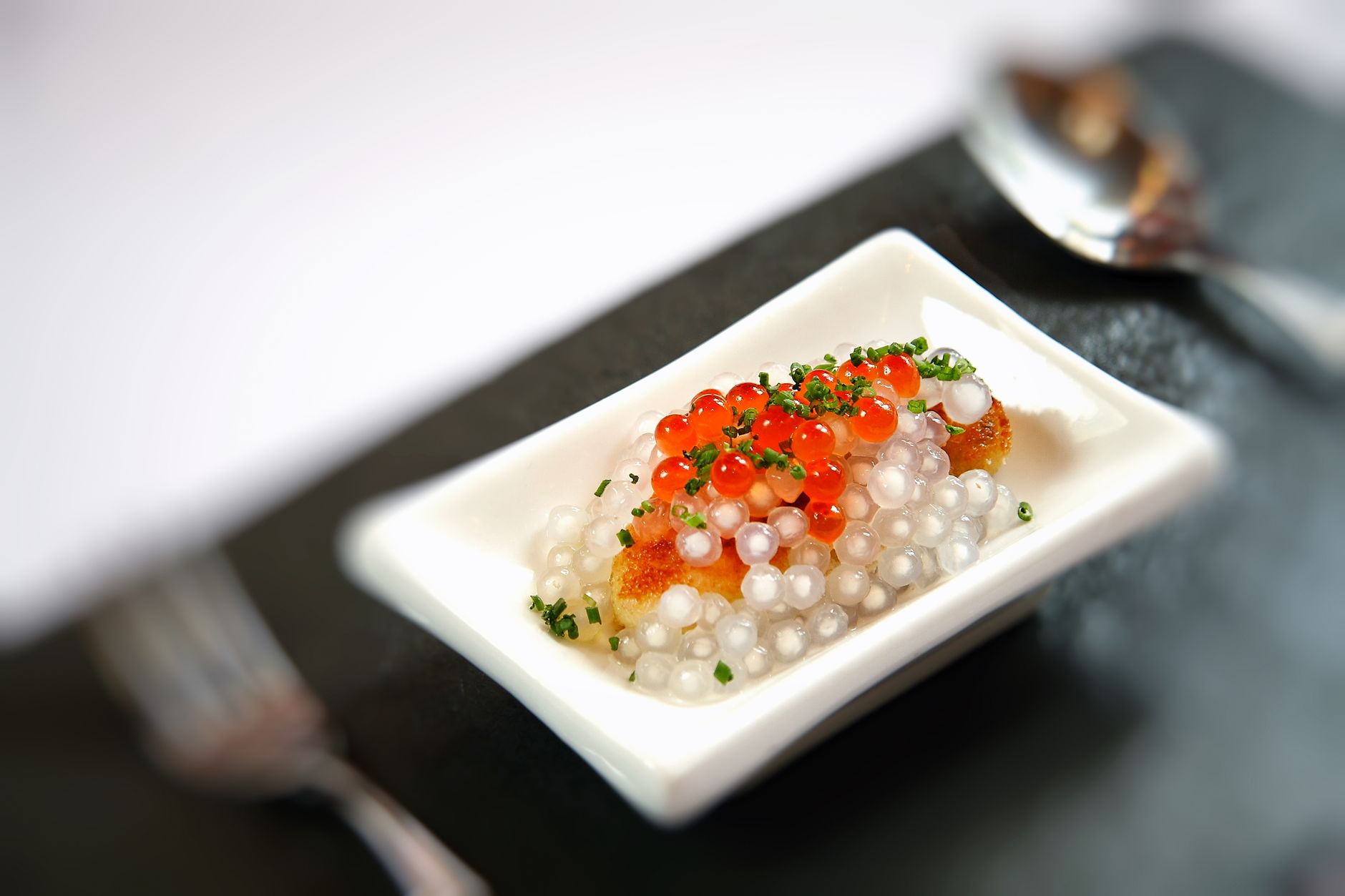 fine dining dish